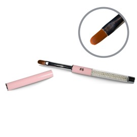  Glamour No File Oval Gel Brush #6