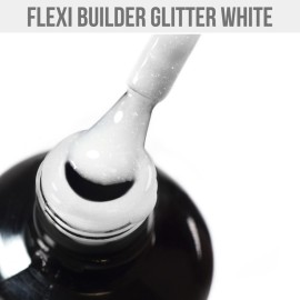   Flexi Builder Glitter White Gel-Lak 12 ml