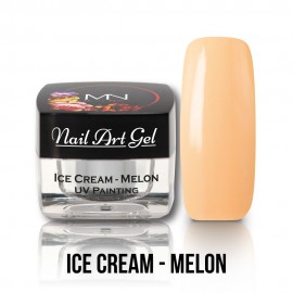 UV Painting Nail Art Gel - Ice Cream - Melon - 4g