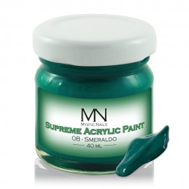 Supreme Akrilna boja - no.08. Smeraldo - 40 ml