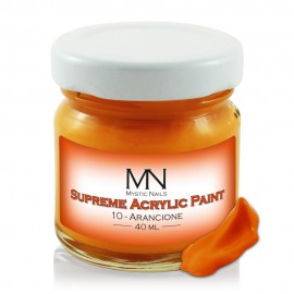 Supreme Akrilna boja - no.10. Arancione - 40 ml