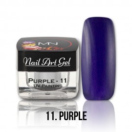 UV Painting Nail Art Gel - 11 - Purple - 4g