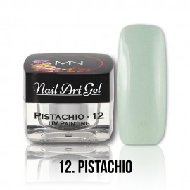 UV Painting Nail Art Gel - 12 - Pistachio - 4g