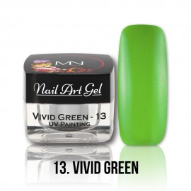 UV Painting Nail Art Gel – 13 - Vivid Green - 4g