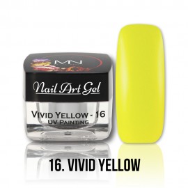 UV Painting Nail Art Gel - 16 - Vivid Yellow - 4g