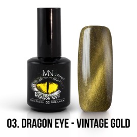 Gel Lak Dragon Eye Effect 03 - Vintage Gold 12ml 