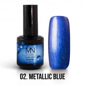 Gel Lak Metallic no.02. - Metallic Blue 12 ml