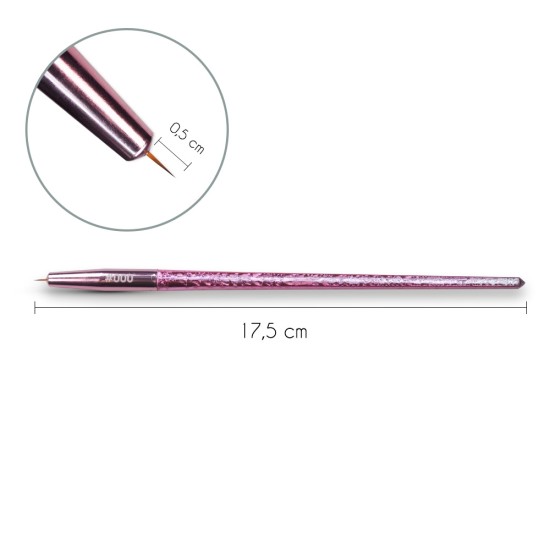 Liner Četkica #000 - Pink 