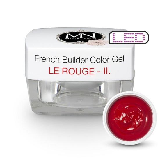 French Builder Color Gel - II. - le Rouge -15g