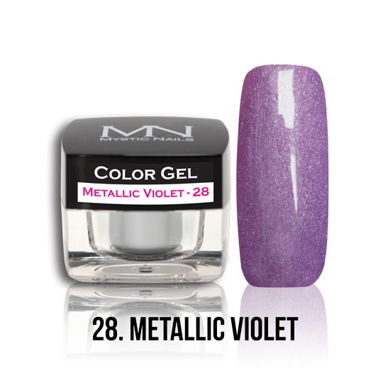 Color Gel - no.28. - Metallic Violet