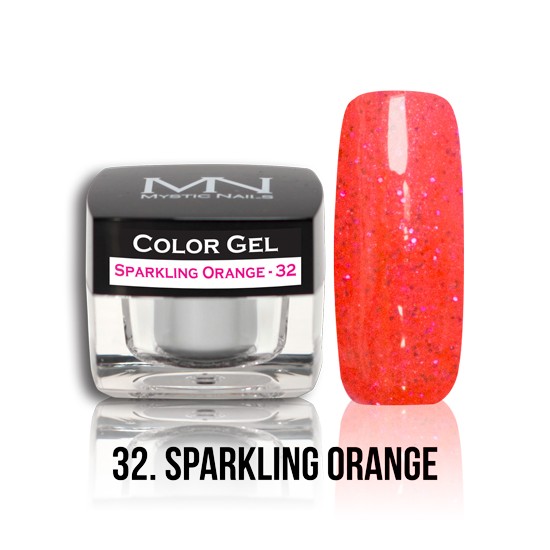 Color Gel - no.32. - Sparkling Orange
