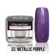 Color Gel - no.33. - Metallic Purple